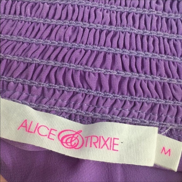 Alice & Trixie Ruffle Halter Dress szM - Picture 3 of 8